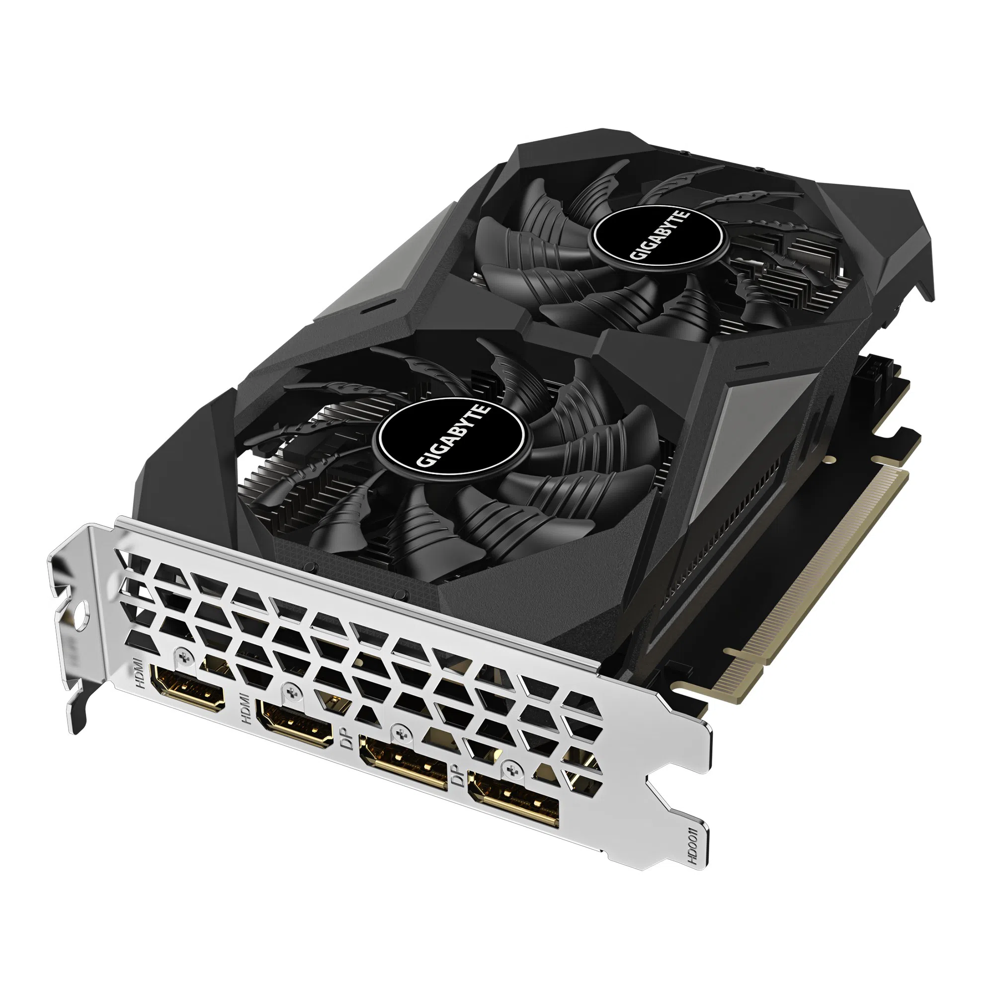Видеокарта GIGABYTE GeForce RTX 3050 WINDFORCE OC V2 6G, Black 5
