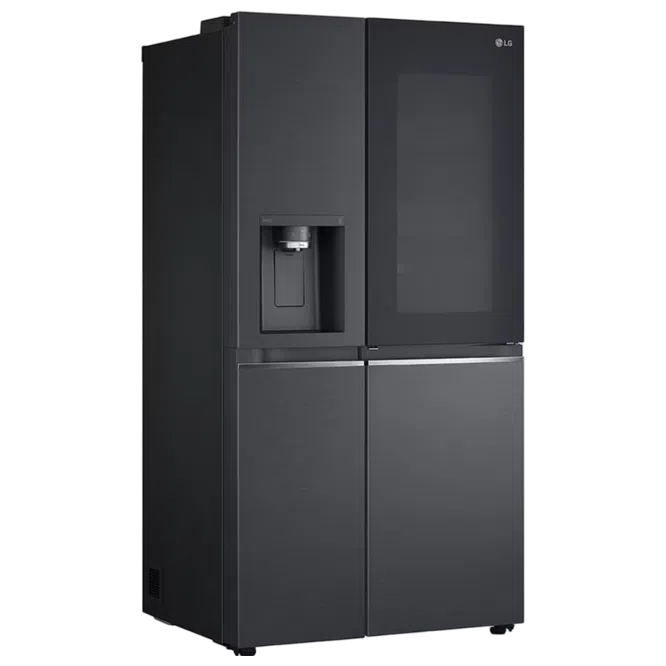 Frigider cu congelator jos LG GSXV90MCAE 3