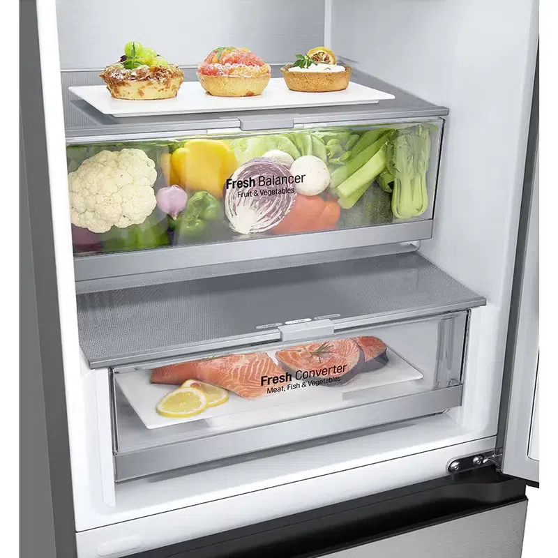 Холодильник LG GBV7280CMB Silver 11