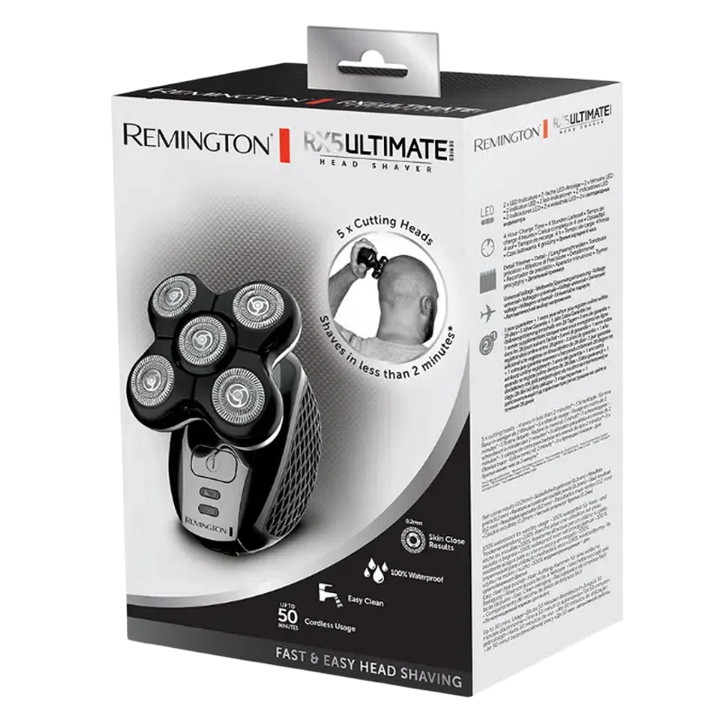 Aparat de ras electric Remington Limitless X9 Rotary, Black 5