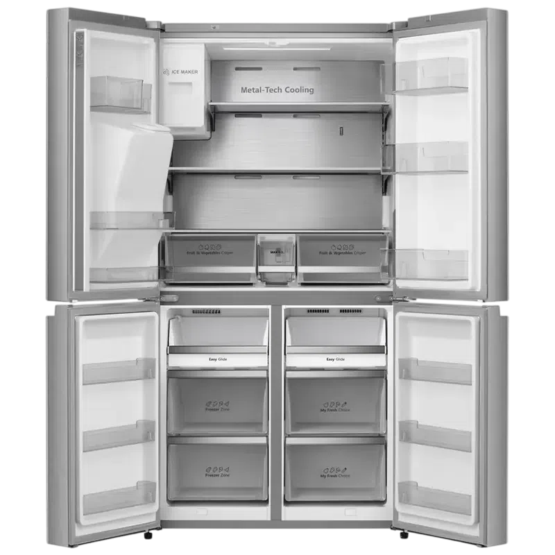 Frigider Hisense RQ760N4SASE, Silver 4