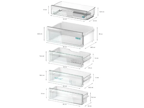 Frigider Siemens KB96NVFE1, White 6