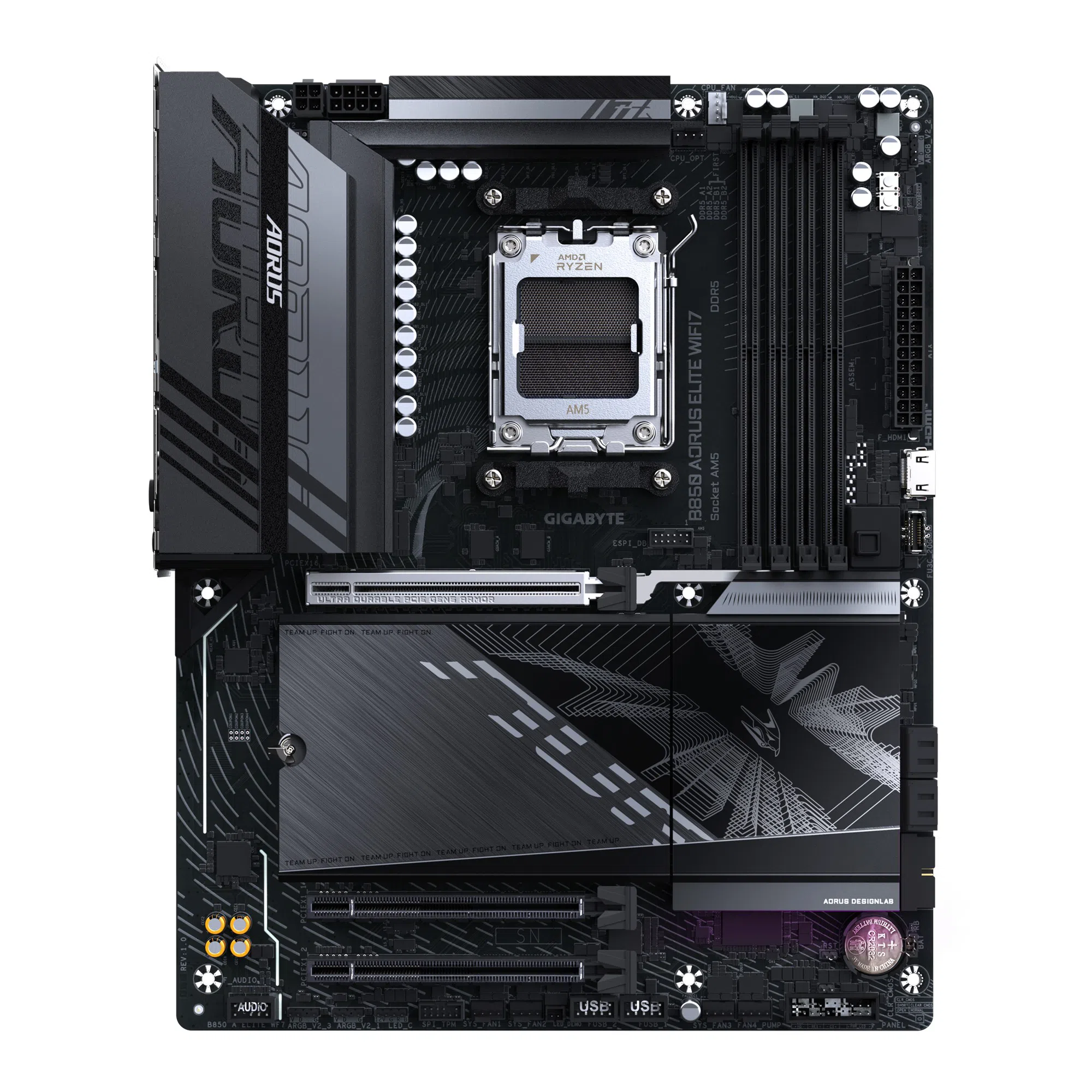 Материнская плата GIGABYTE B850 AORUS ELITE WF7, Black 2