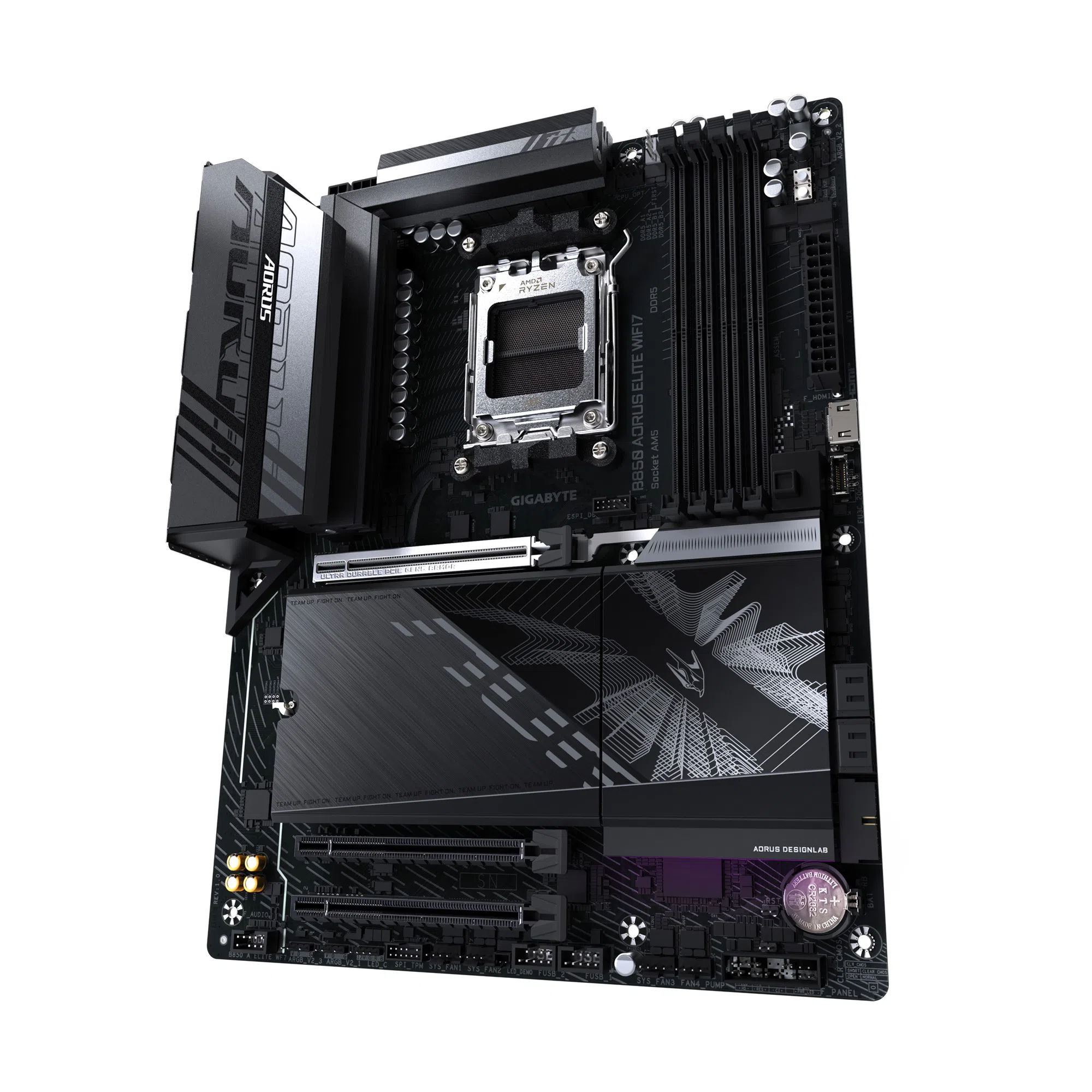 Материнская плата GIGABYTE B850 AORUS ELITE WF7, Black 4