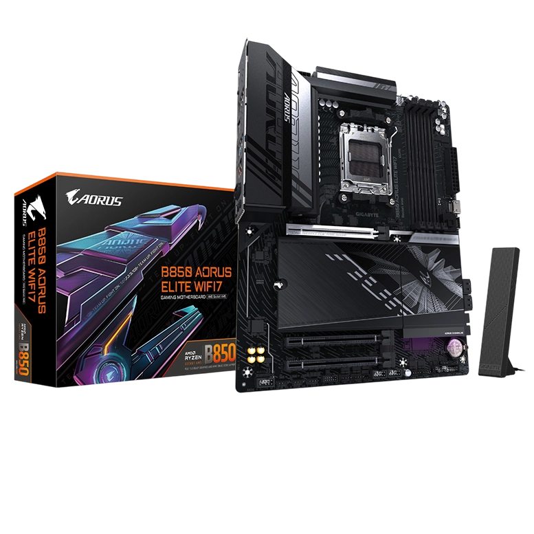 Материнская плата GIGABYTE B850 AORUS ELITE WF7, Black