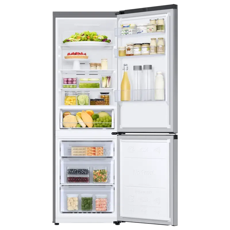 Холодильник Samsung RB34C600ESA/EF, Silver 3