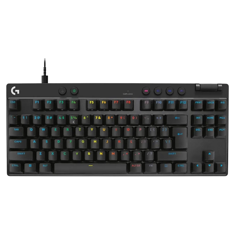 Клавиатура Logitech G Pro X TKL Rapid, Проводное, Чёрный