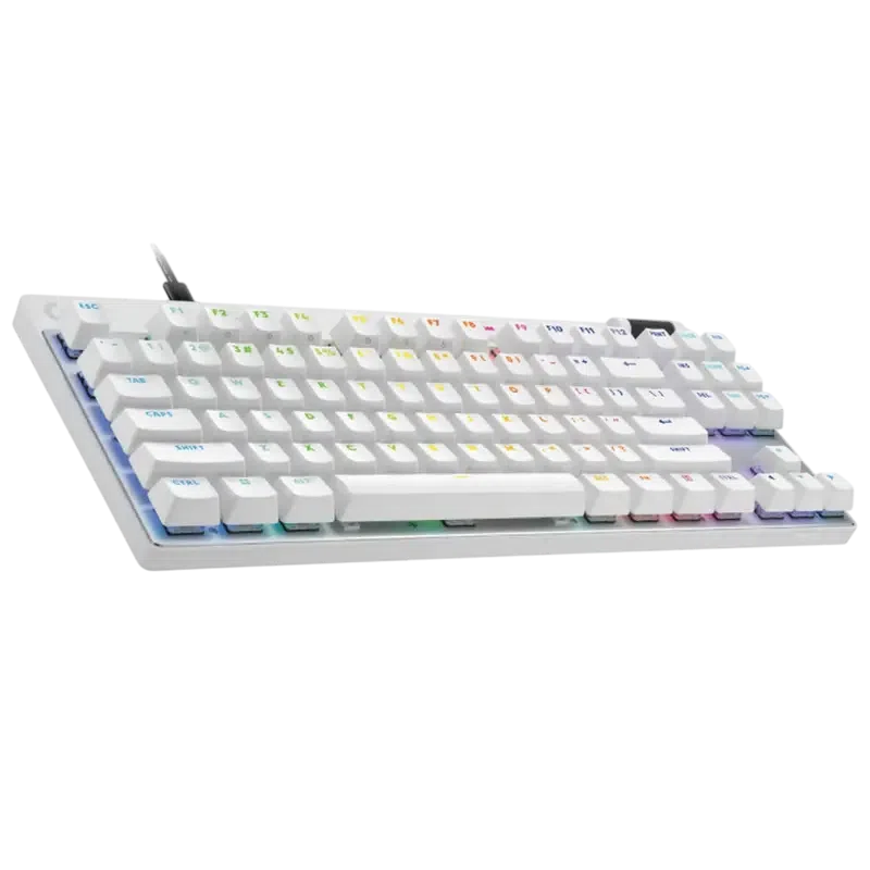 Клавиатура Logitech G Pro X TKL Rapid, Проводное, Белый 3