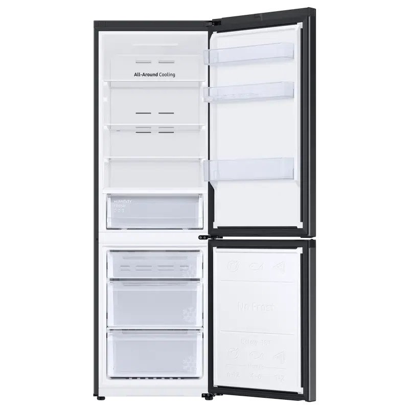 Холодильник Samsung RB34C600EBN/EF, Black 2