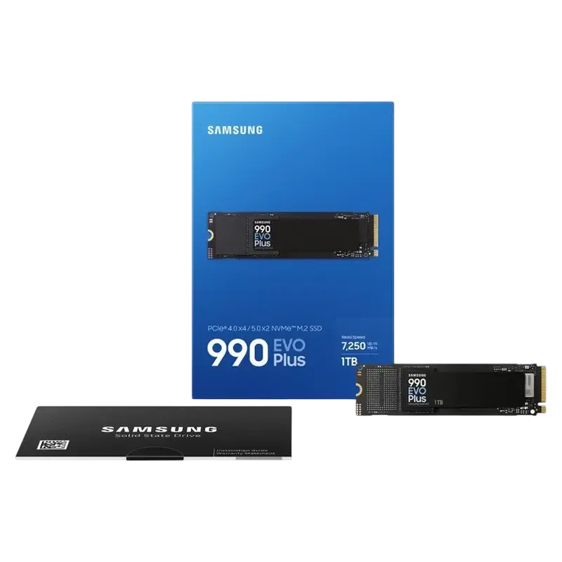 Накопитель SSD Samsung 990 EVO Plus MZ-V9S1T0B, 1024Гб 4