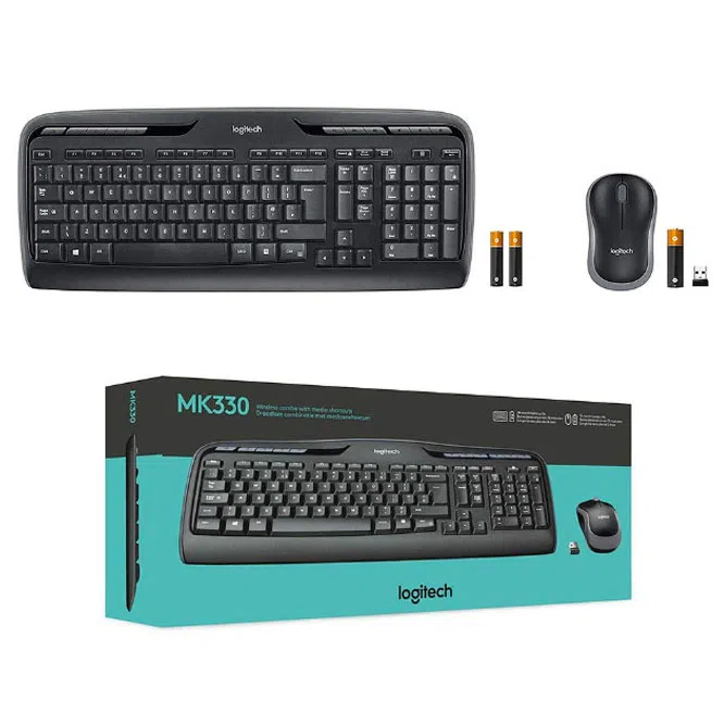 Tastatura & Mouse Logitech Desktop MK330, Negru 7