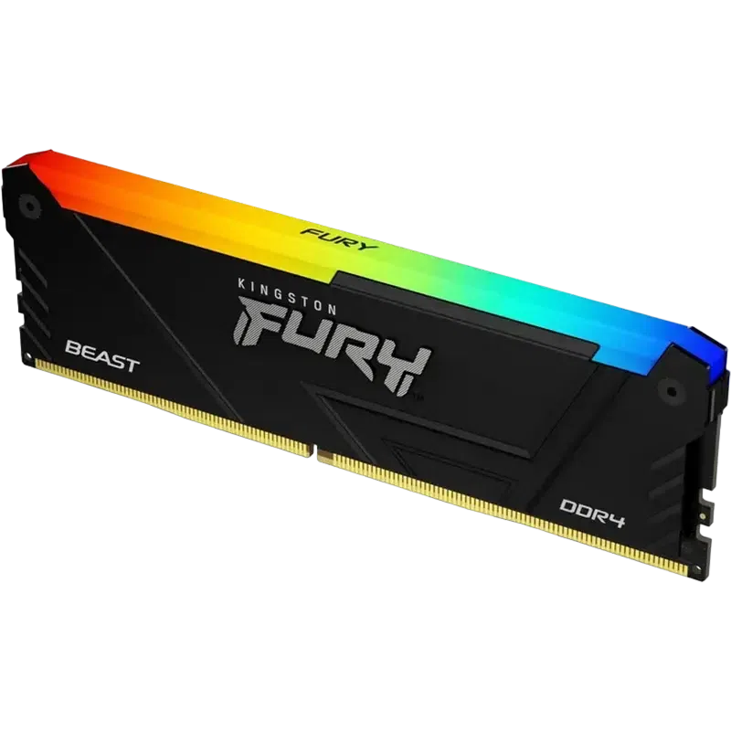Memorie RAM Kingston FURY Beast RGB, DDR4 SDRAM, 3600 MHz, 16GB 4