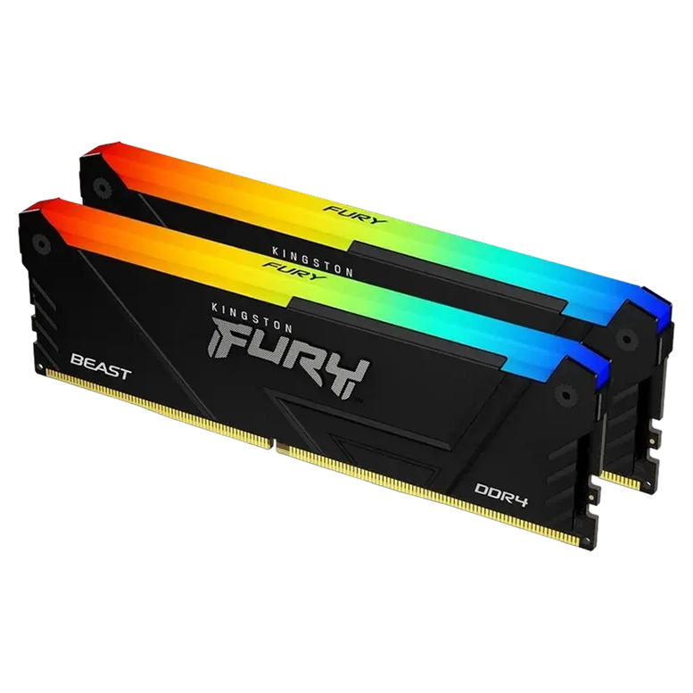 Memorie RAM Kingston FURY Beast RGB, DDR4 SDRAM, 3600 MHz, 16GB
