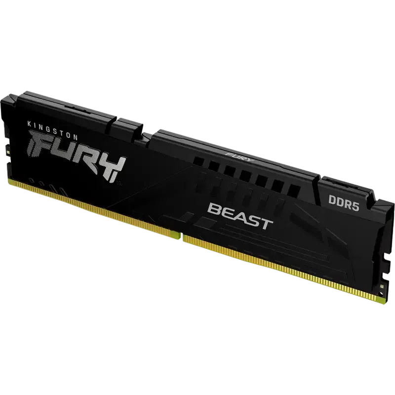 Оперативная память Kingston FURY Beast, DDR5 SDRAM, 6400 МГц, 32ГБ 7