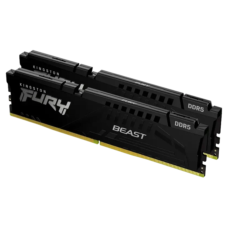 Оперативная память Kingston FURY Beast, DDR5 SDRAM, 6400 МГц, 32ГБ