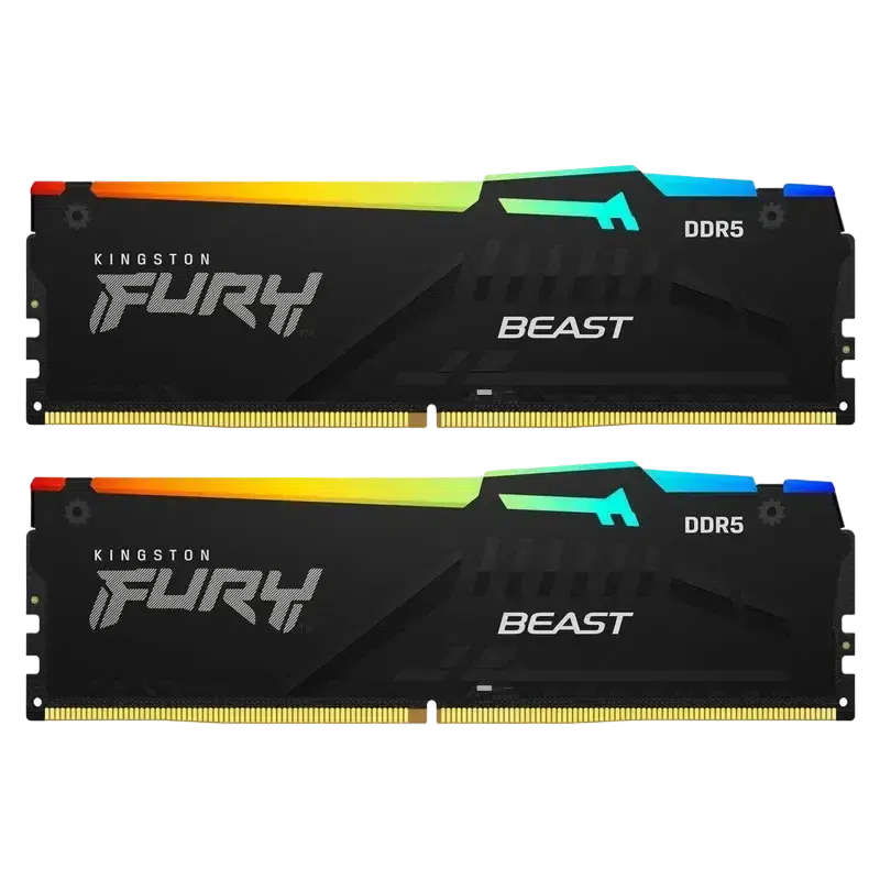 Оперативная память Kingston FURY Beast RGB, 32 ГБ, Black 2