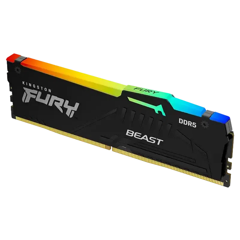 Оперативная память Kingston FURY Beast RGB, 32 ГБ, Black 5