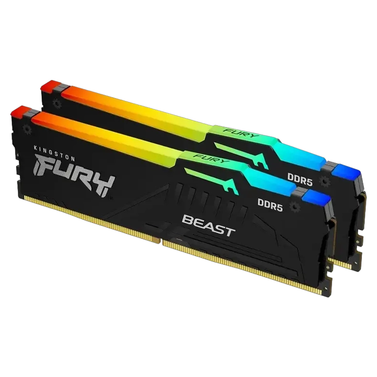 Оперативная память Kingston FURY Beast RGB, 32 ГБ, Black