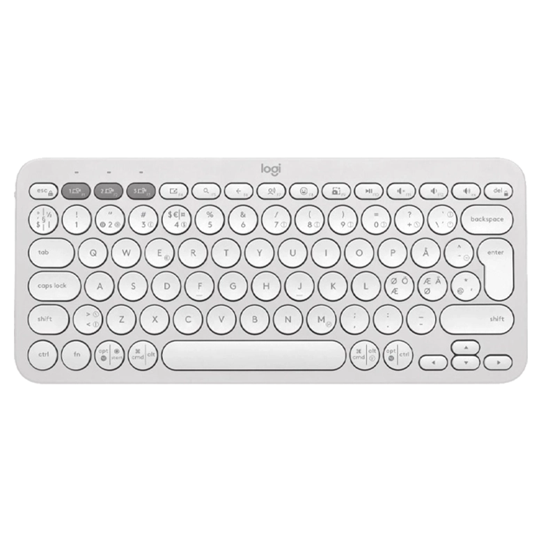 Клавиатура Logitech Pebble Keys 2 K380S, Tonal White