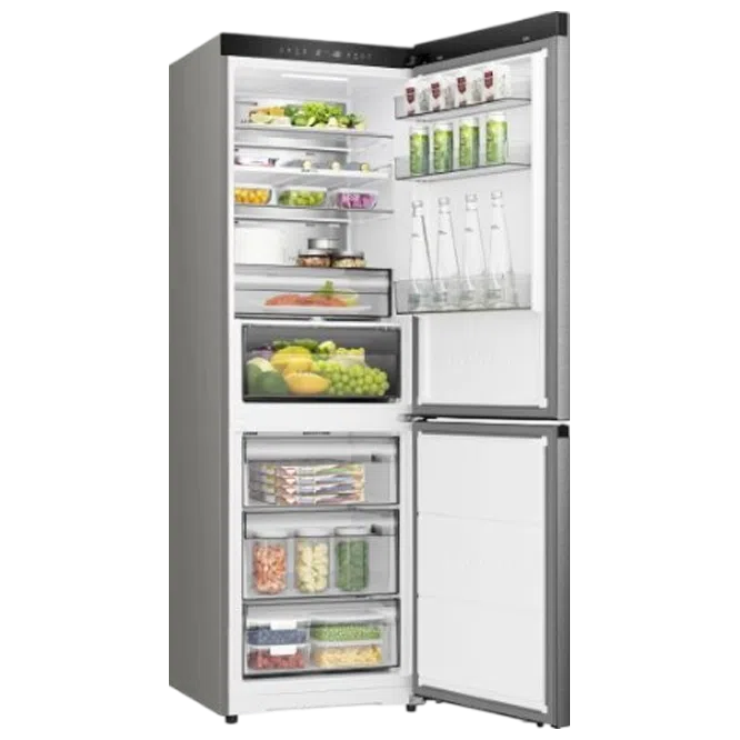 Холодильник с нижней морозильной камерой Hisense RB3K330SAIC Silver 8