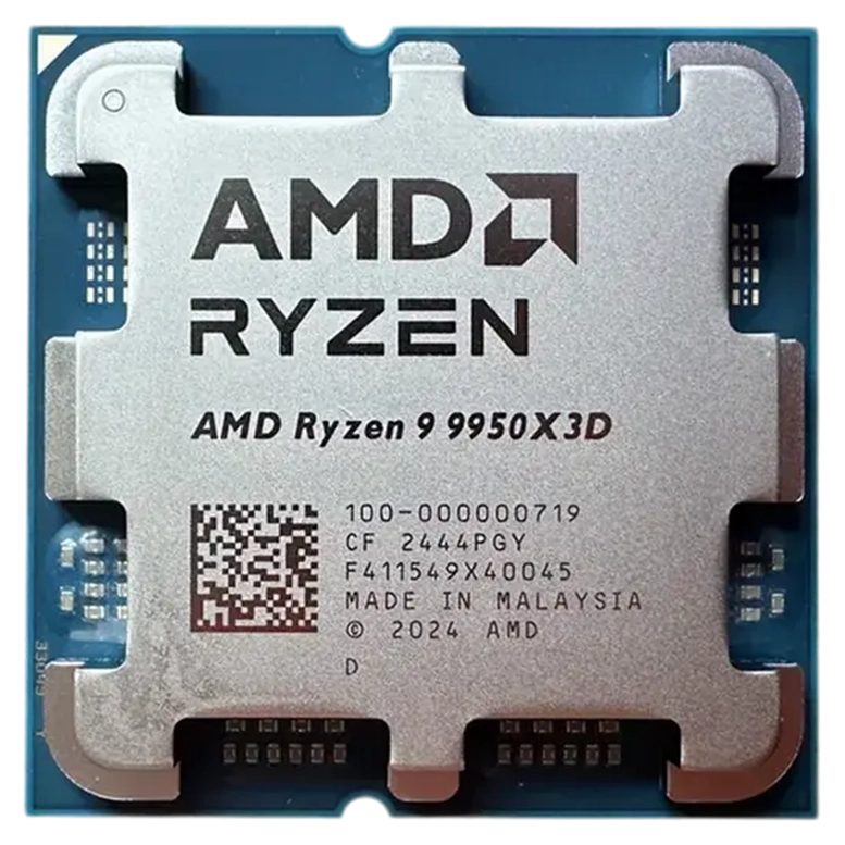 Процессор AMD Ryzen 9 9950X3D Tray, Silver