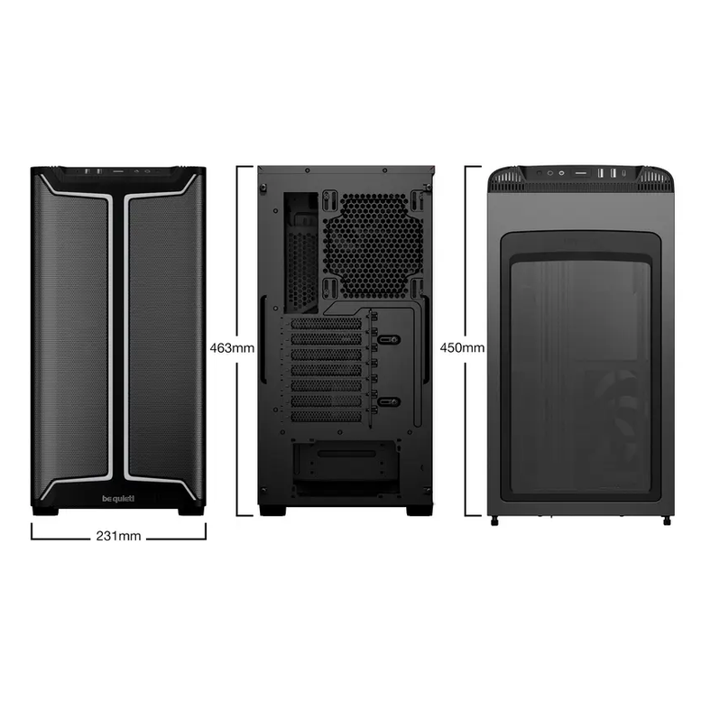 Корпус для ПК be quiet! PURE BASE 501 DX Mid-Tower, Черный 16
