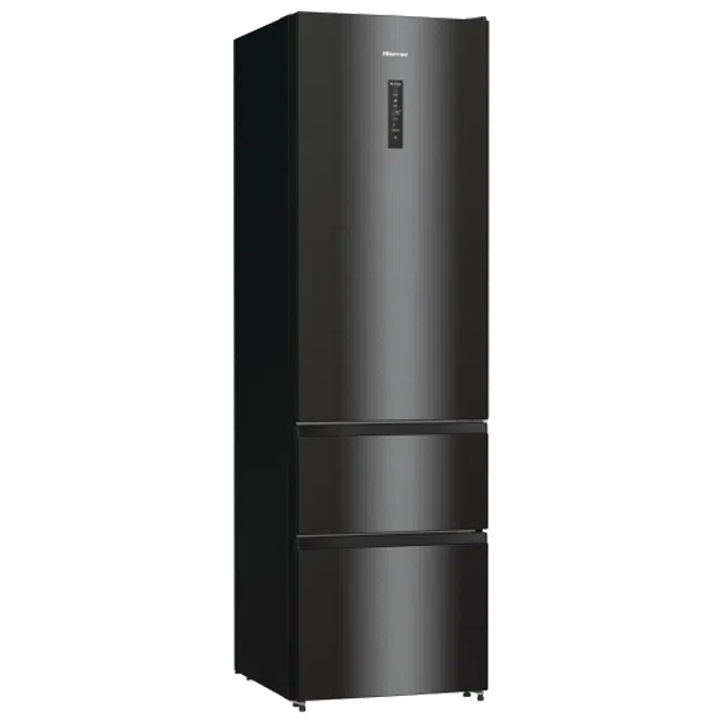 Холодильник с нижней морозильной камерой Hisense RM469N4AFD1 Black 2