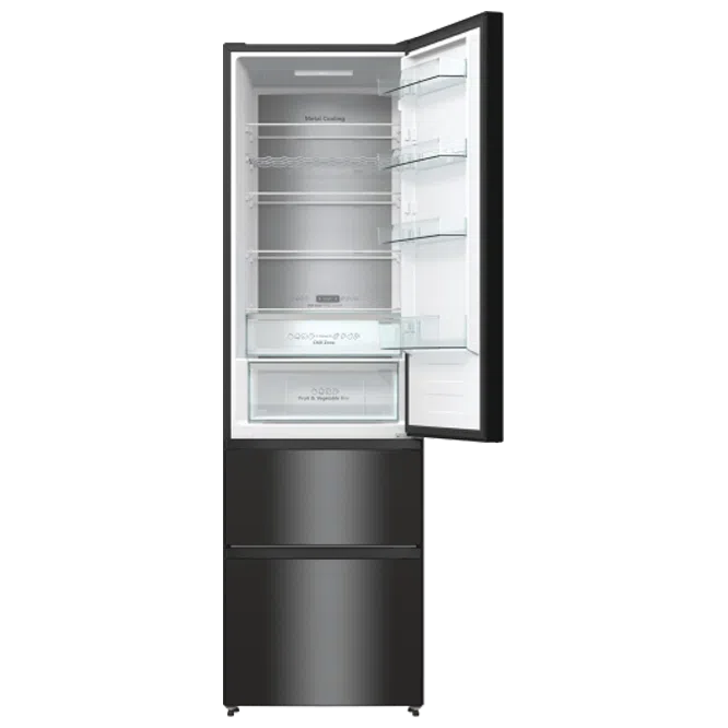Холодильник с нижней морозильной камерой Hisense RM469N4AFD1 Black 5