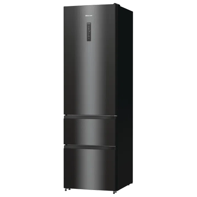 Холодильник с нижней морозильной камерой Hisense RM469N4AFD1 Black 3