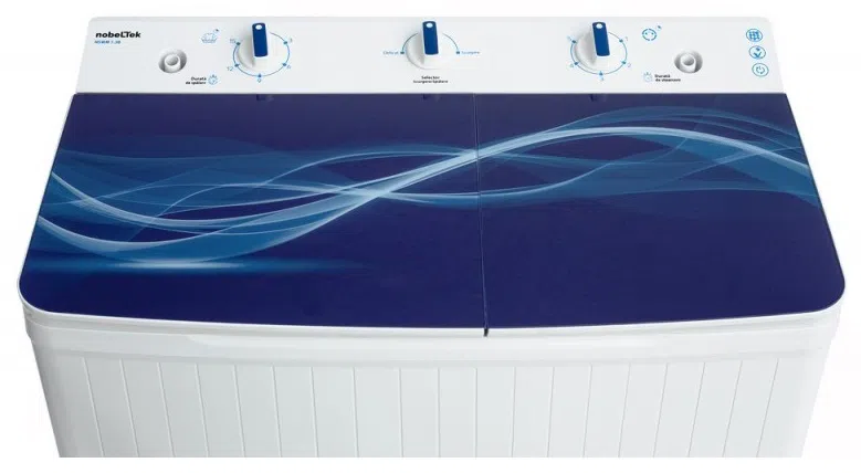 Maşina de spălat rufe semi-automat Nobeltek NSWM 7.3B White 4