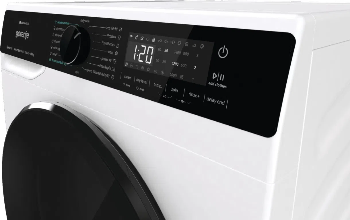 Maşina de spălat rufe Gorenje WD2PA854ADW White 5