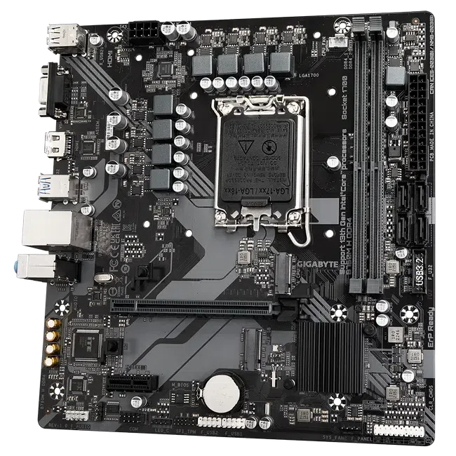 Placă de bază Gigabyte B760M H DDR4 LGA1700 Micro-ATX 5