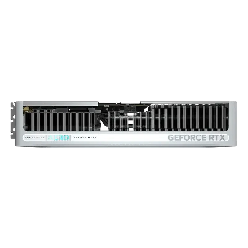 Видеокарта Gigabyte GeForce RTX 5070 Ti AERO OC, White 9
