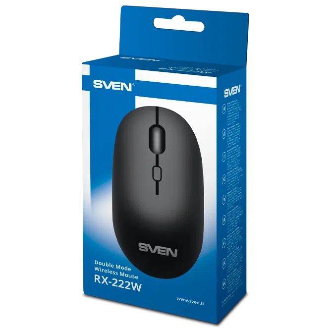 Mouse Sven RX-222W, Black 7