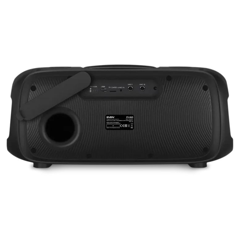 Портативная колонка SVEN PS-860, Чёрный 9