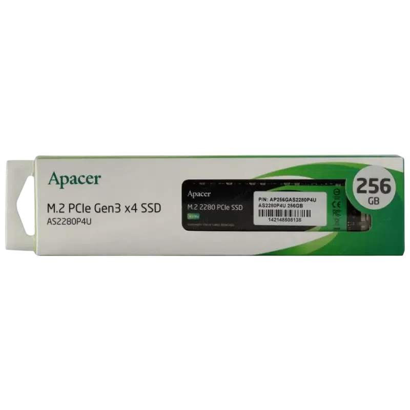 Накопитель SSD Apacer AS2280P4U, 256Гб, AP256GAS2280P4U-1 3