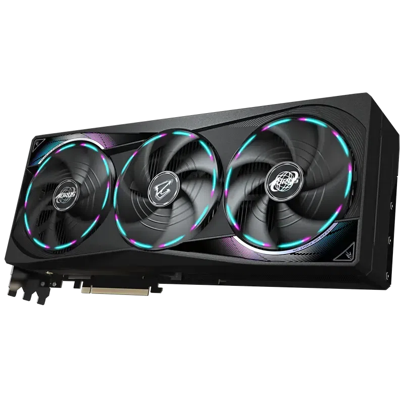 Видеокарта Gigabyte AORUS GeForce RTX 5070 Ti MASTER, Черный 6