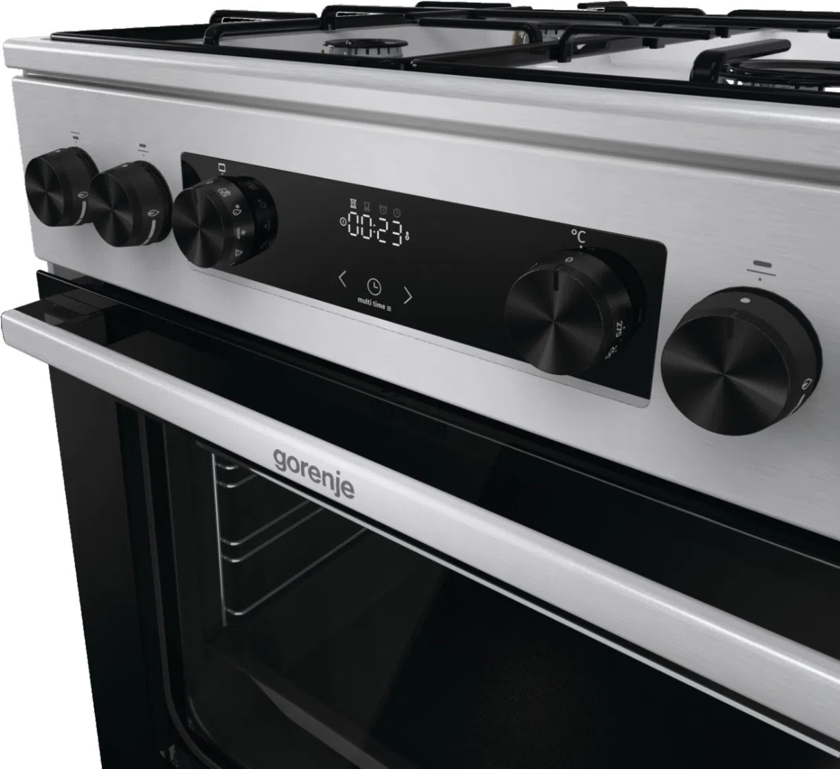 Газовая плита Gorenje GKS6C70XJ, Нерж. Сталь 5