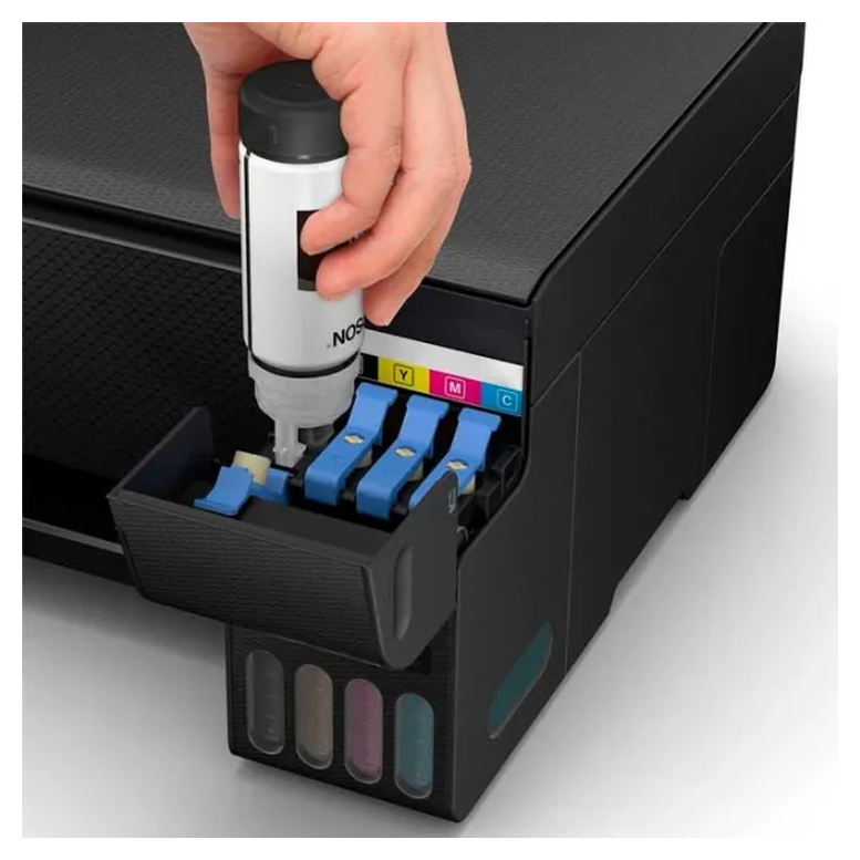 Dispoztiv multifuncțional Epson EcoTank L3201, Negru 4