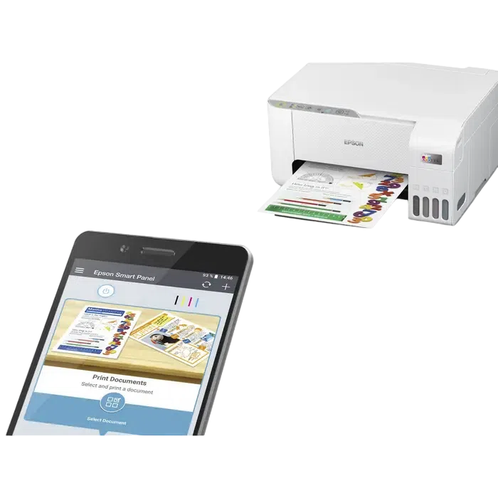 Dispozitiv multifuncțional Epson MFD L3256, Alb 5