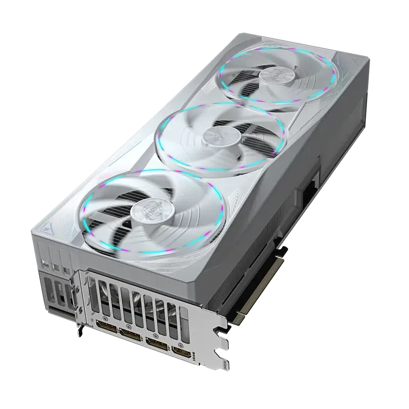 Видеокарта Gigabyte AORUS GeForce RTX 5090 MASTER ICE, White 7