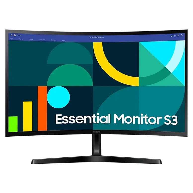 Monitor 27" Samsung S27D366G, Negru
