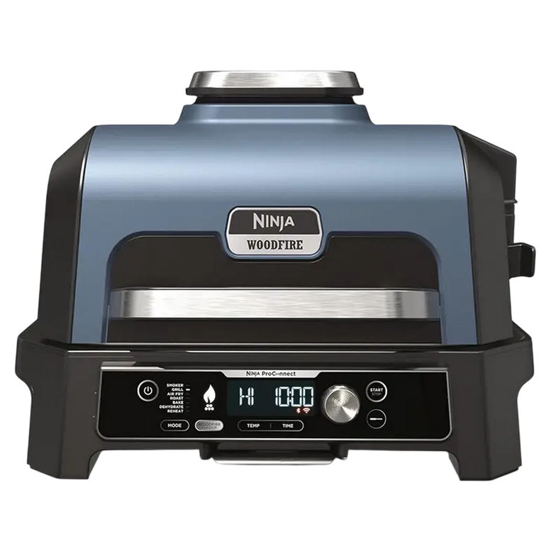 Электрический Гриль Ninja Woodfire Pro Connect XL, Синий/Черный
