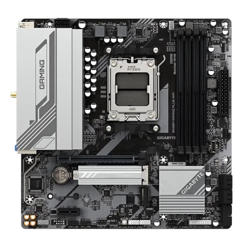 Материнская плата Gigabyte B650M GAMING PLUS WF, Black 3