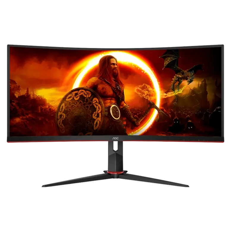 Игровой монитор 34" AOC CU34G2XP/BK, Black