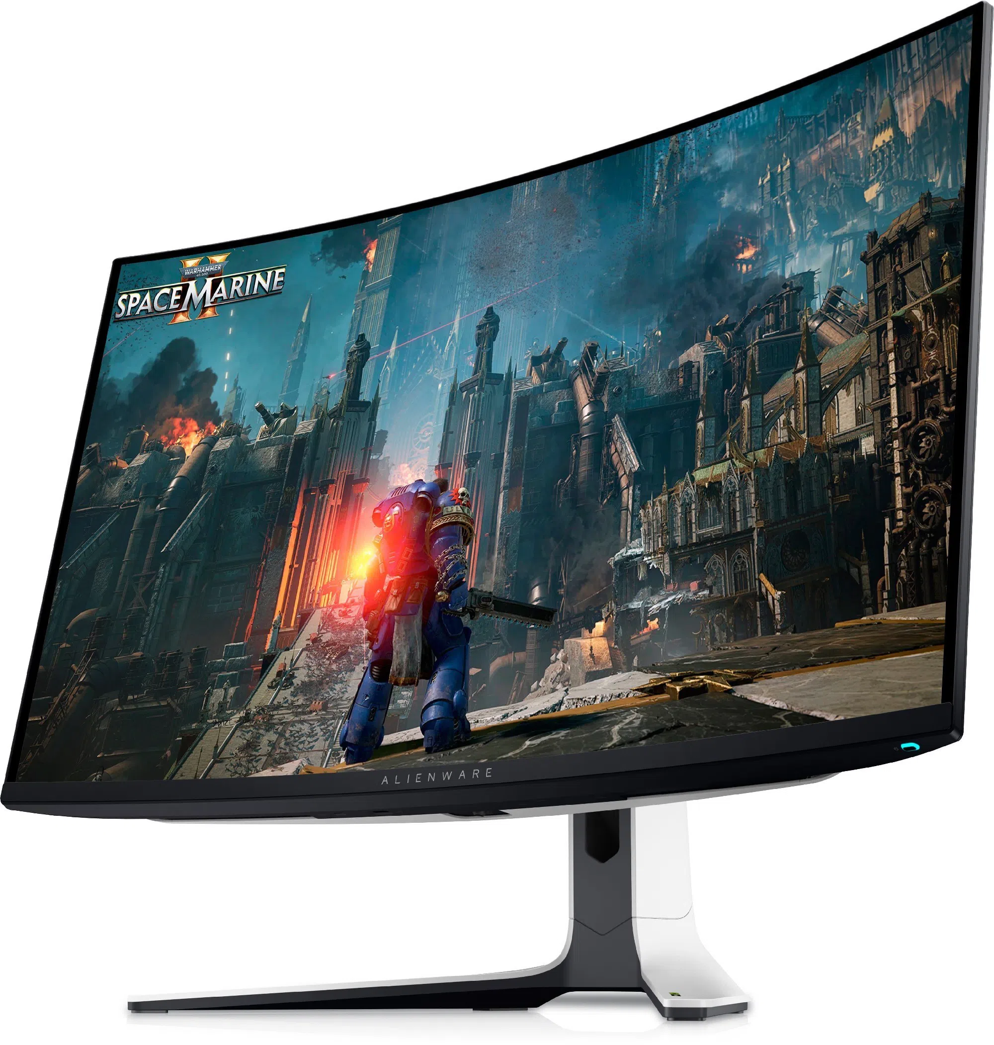 Игровой Монитор 31.6” DELL Alienware AW3225QF, White/Black 2
