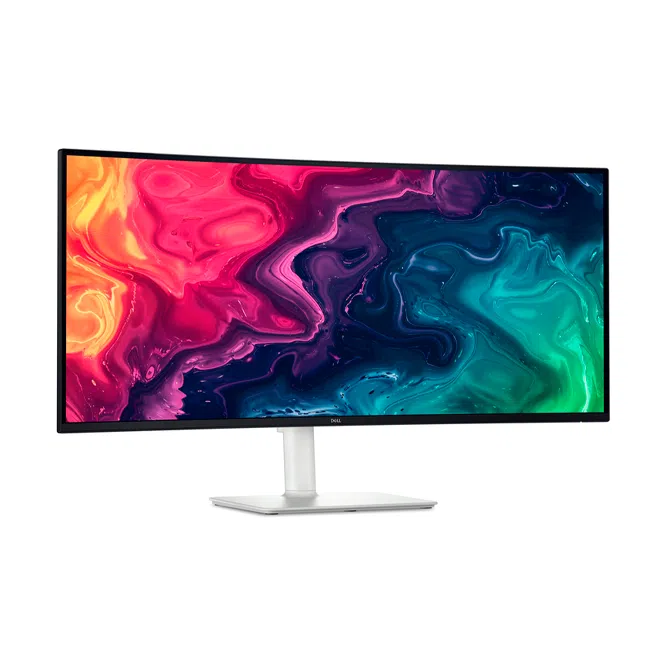 Monitor 34" Dell S3425DW, Ultra WQHD VA 3440x1400, Silver 2