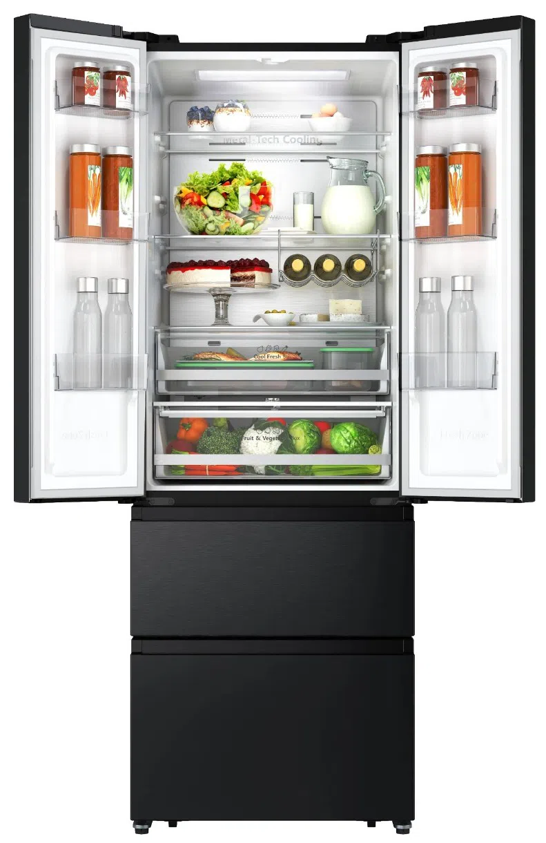 Холодильник Hisense RF632N4AFE1, Черный 3