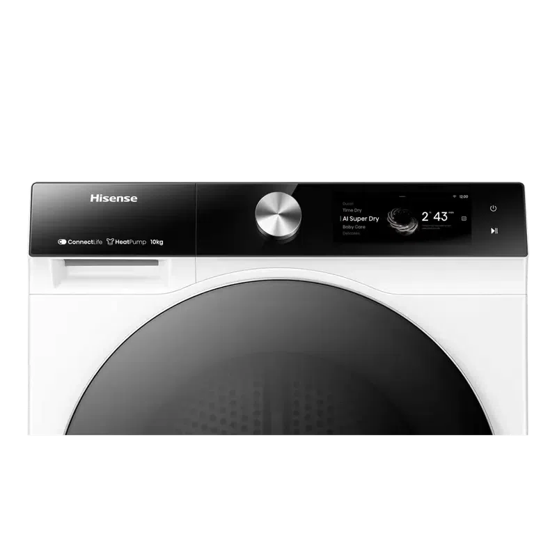Сушильная машина Hisense DH7S107BW, Белый 8