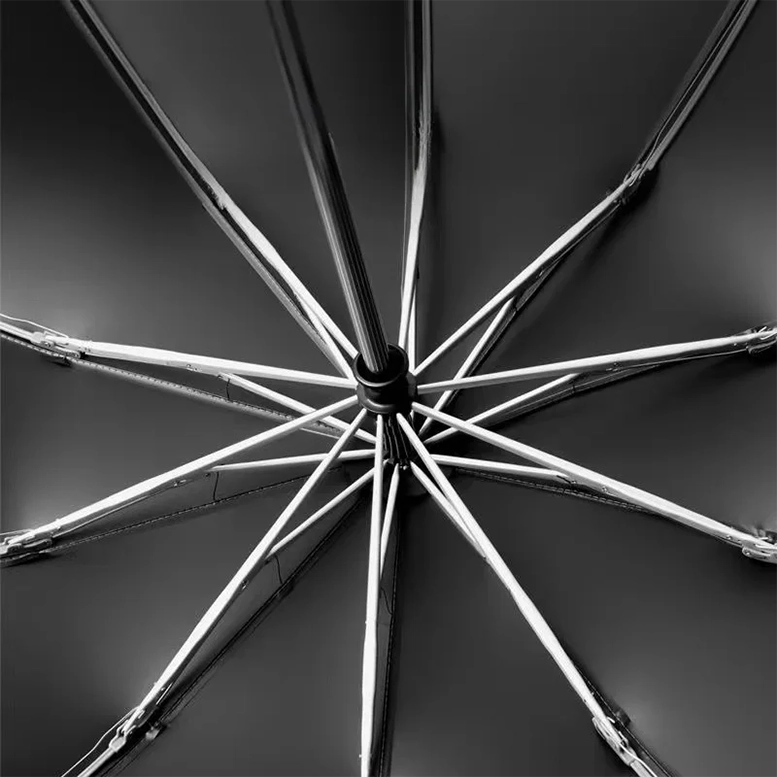 Зонт Xiaomi Windproof Strong Umbrella 30 Bones Black 3